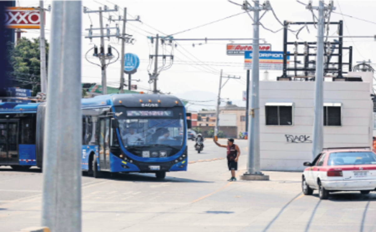 Las estaciones que todavía no operan en el Trolebús Chalco-Santa Martha son: Teotongo, La Virgen, Xico, La Covadonga, Ejidal y Unión de Guadalupe. Foto: Diego Simón / El Universal Estado de México
