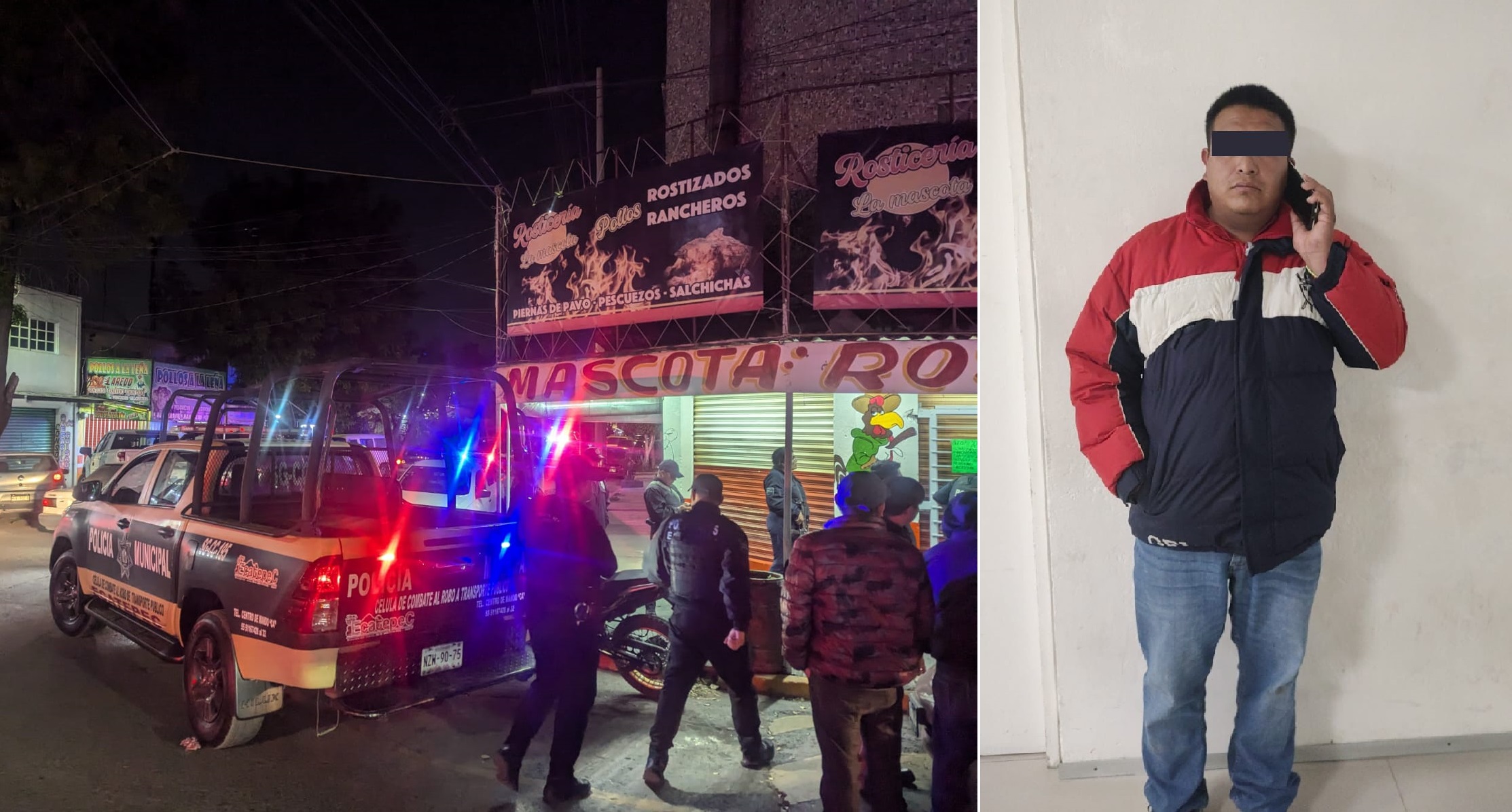 El sujeto presuntamente se ostentaba como trabajador del área de Vía Pública para llegar a los puestos del tianguis y exigirles que pagaran dinero. Foto: Especial