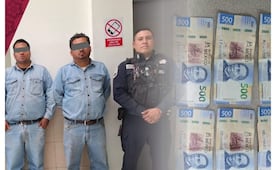 Detienen a dos presuntos extorsionadores que fingían ser trabajadores de CFE