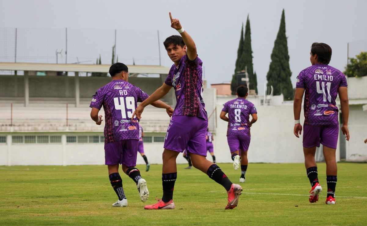 Al minuto 8, Diego García abrió el marcador a favor de los Artesanos de Metepec FC. Foto: Especial