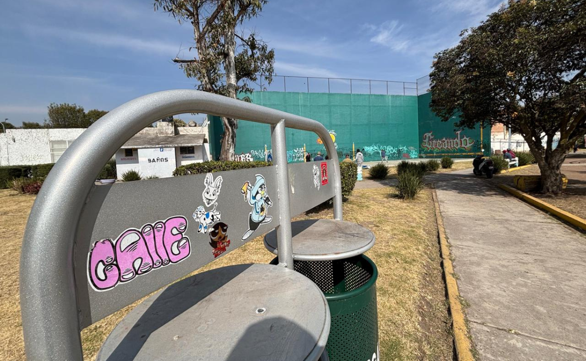 El parque de La Loma en Infonavit San Francisco se ha vuelto un espacio para la delincuencia. Foto: Arturo Hernández