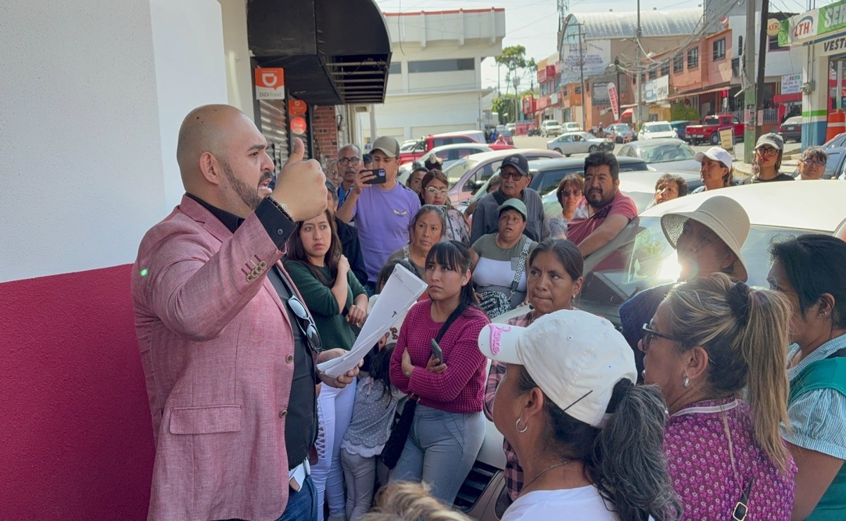 El abogado de los colonos se reunió con autoridades / Foto Arturo Contreras