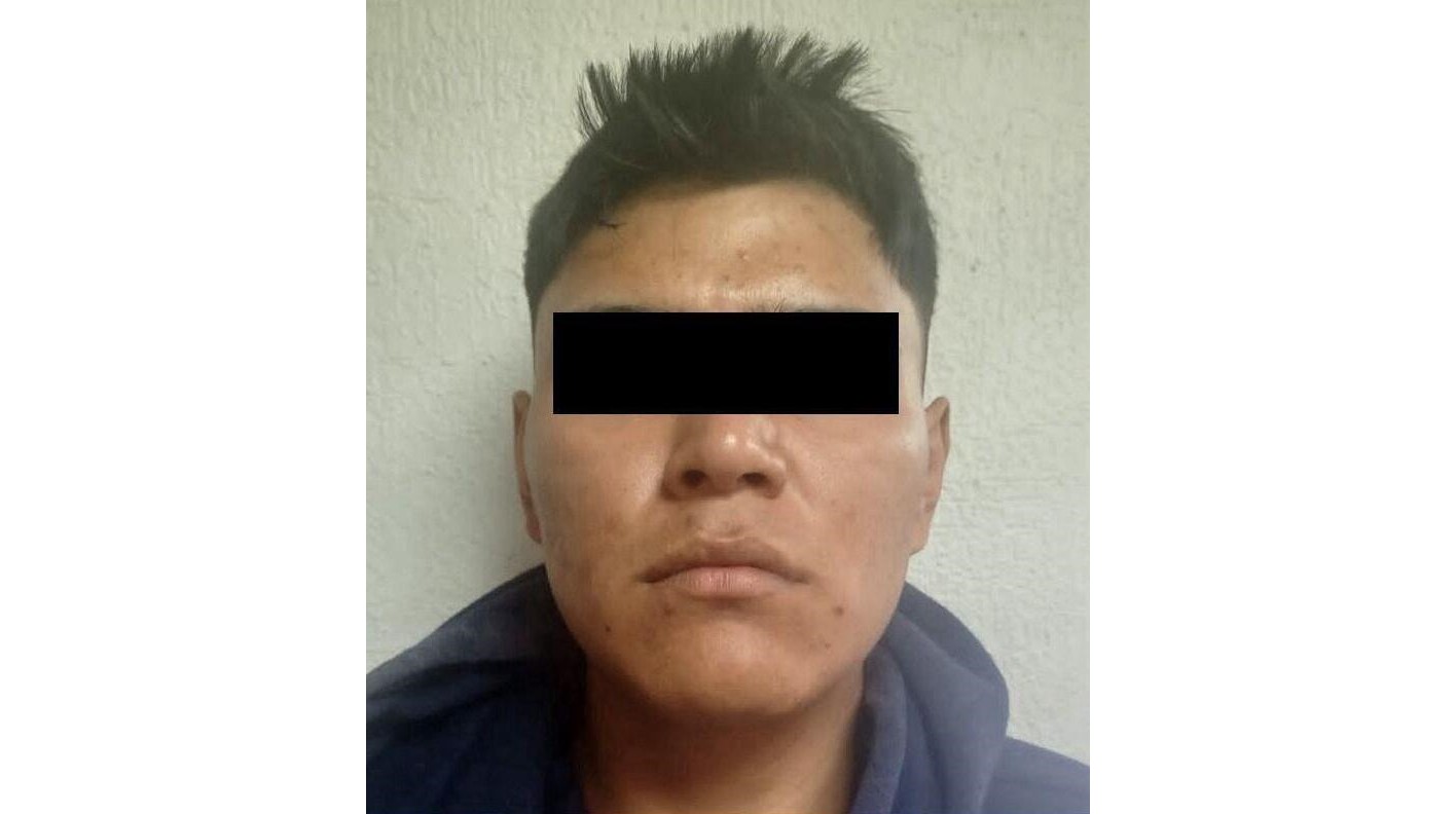 Alexis "N" fue detenido por posible participación en doble homicidio. Foto Especial