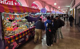 Aumentan ventas en Feria del Alfeñique