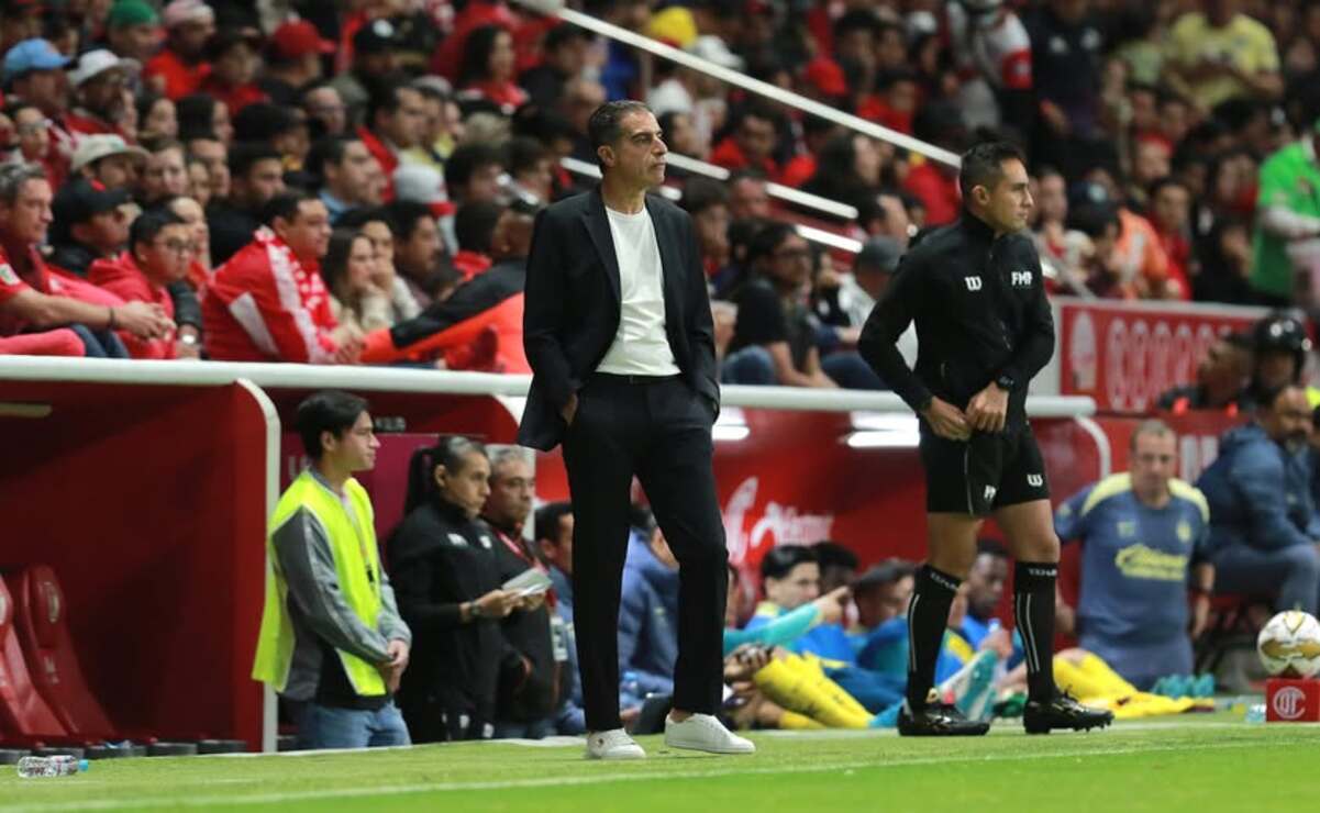 Liga MX: Renato Paiva reconoce la falta de contundencia del Toluca ante América