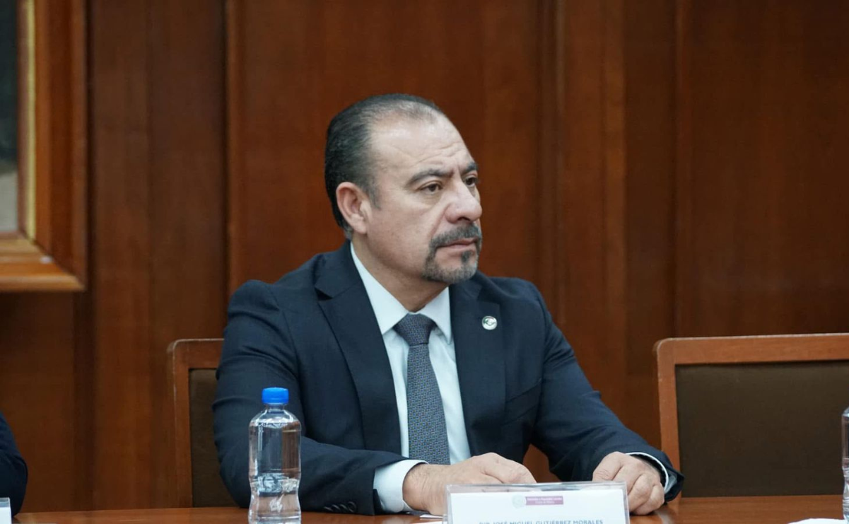 El diputado local Miguel Gutiérrez Morales presentó una iniciativa para endurecer las penas por despojo de propiedades en el Estado de México. Foto: Especial