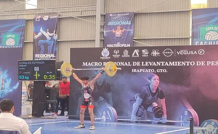 ¡Potencia mexiquense! La delegación de Halterofilia del Edomex brilla en el Macro Regional de Irapuato