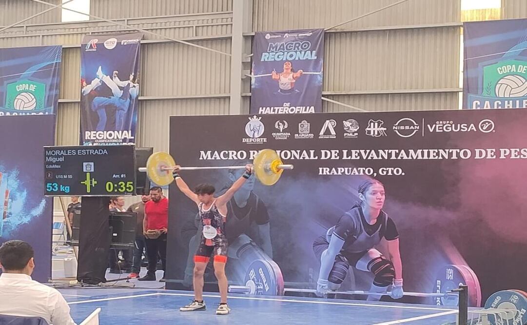 En espera de la clasificatoria, los pesistas mexiquenses lo dejaron todo en el Macro Regional. Foto: Especial