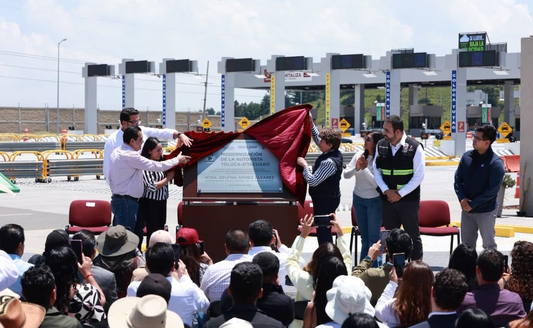 Modernización de la autopista Toluca-Zitácuaro contempló la ampliación a cuatro carriles de 11.2 kilómetros y mejoras en infraestructura vial. Alejandro Vargas/ El Universal