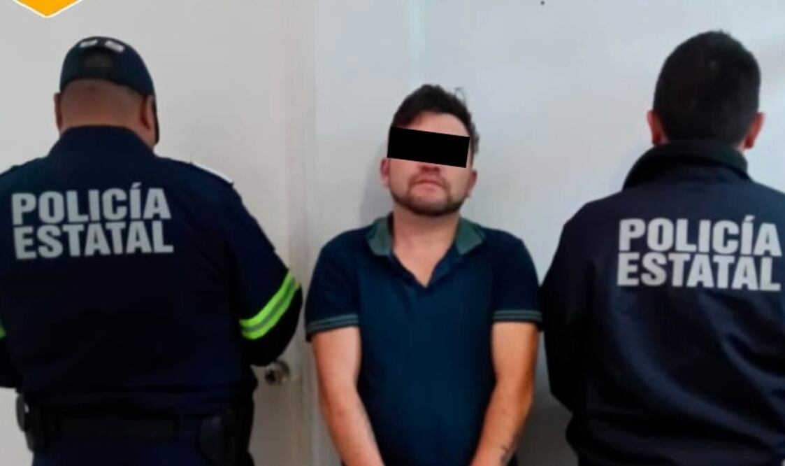 El detenido fue presentado ante el Ministerio Público. Foto Especial