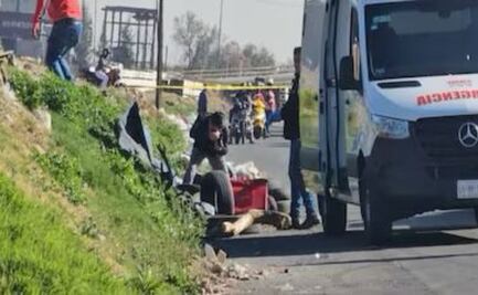 Restos humanos fueron encontrados dentro de una maleta abandonada en calles de Nezahualcóyotl
