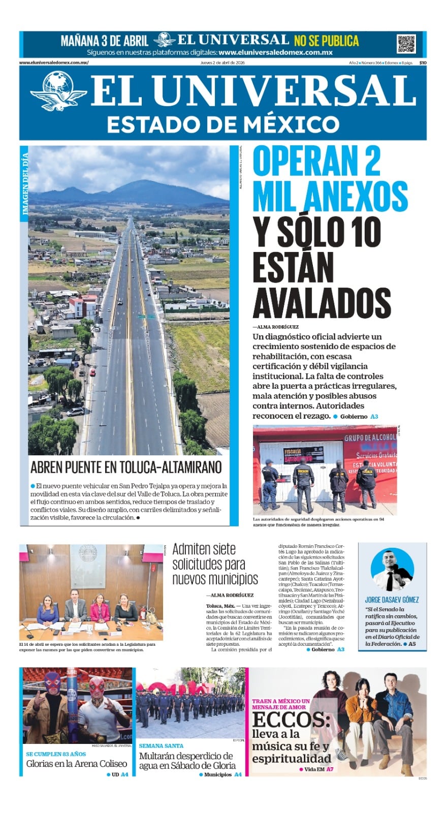 Portada 02 de abril de 2026