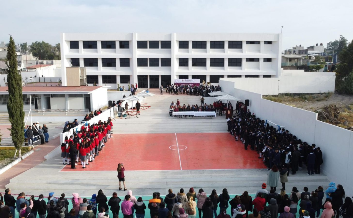 Tultepec estrena nuevo Centro de Bachillerato Tecnológico con carreras técnicas de alta demanda