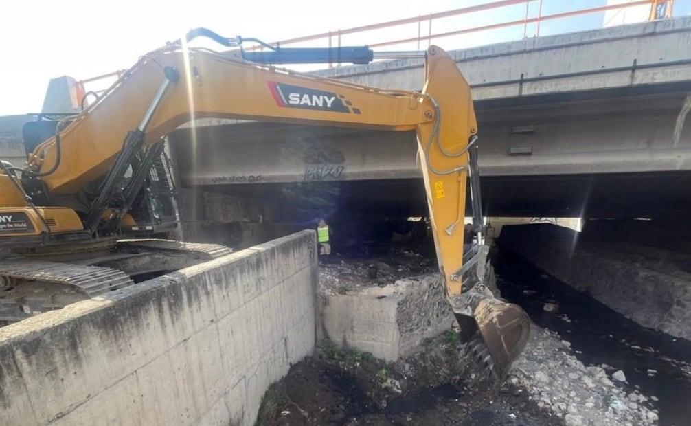 La alcaldesa Azucena Cisneros Coss supervisó las obras hidráulicas que permitieron reducir al 50% las zonas de riesgo por inundación en Ecatepec. Foto Especial