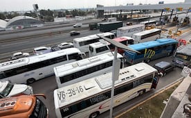 Liberan la autopista México-Pachuca tras 14 horas de bloqueo de transportistas