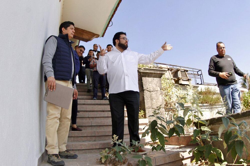 La visita al ex-rancho de "Los Tres García" marca un hito importante en el camino hacia la construcción de la Universidad Pública Naucalpense. Foto Especial
