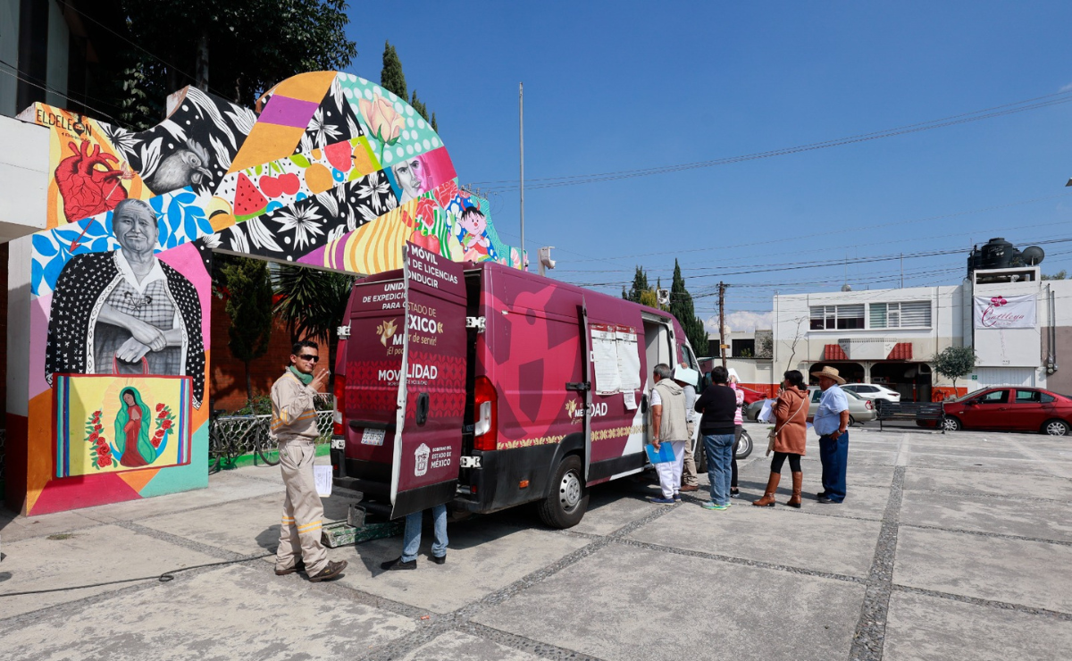 A través de la página de la Secretaría de Movilidad, los mexiquenses podrán saber dónde se encuentran las unidades que están emitiendo las licencias Foto: Alejandro Vargas