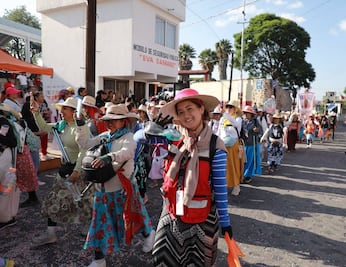 Más de 25 mil peregrinas cruzan por Tepotzotlán en su trayecto hacia la Basílica de Guadalupe