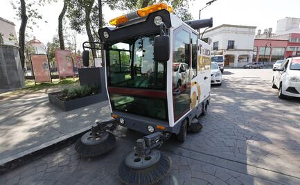 Innovación en Toluca: Modernizan limpieza con barredoras eléctricas ecológicas