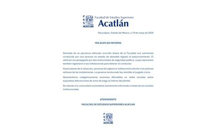 Policías de Naucalpan ingresan a FES Acatlán por persecución; UNAM descarta disparos