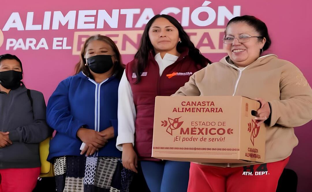 Durante el último año, el gobierno del estado ha distribuido 830 mil canastas de alimentos a 418 mil mujeres y sus familias. Foto: Especial