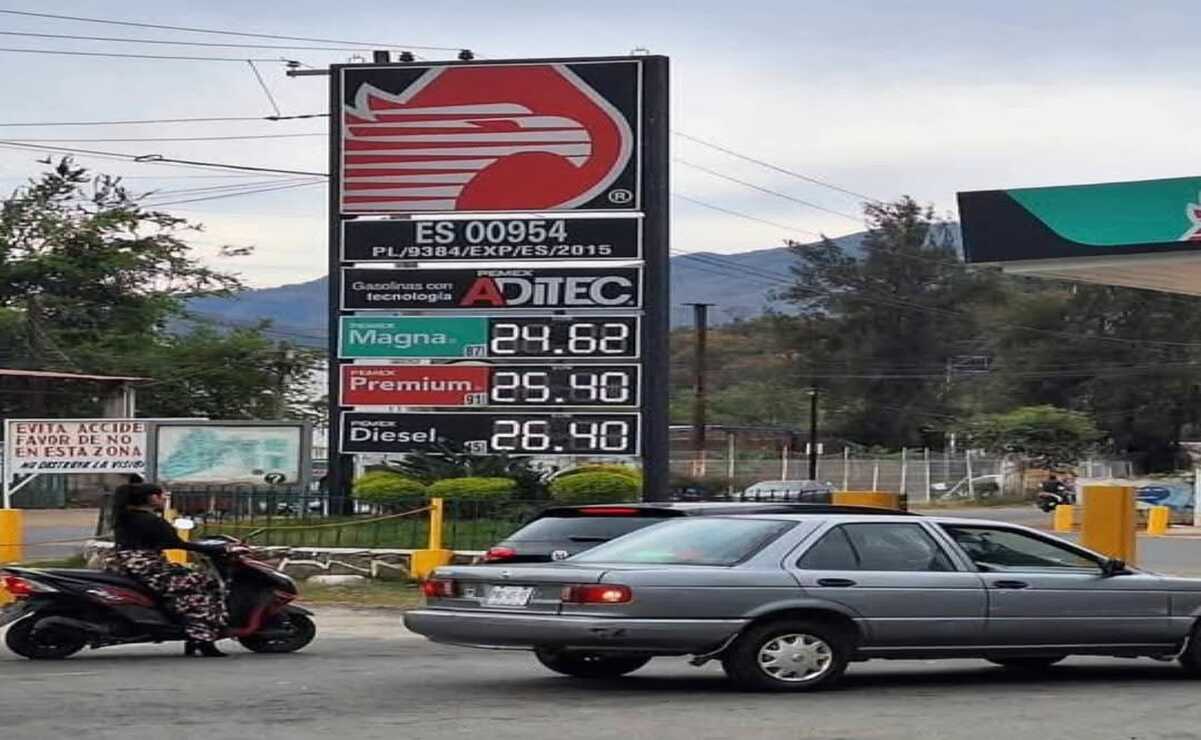 Gasolinazo: Aumentan precios de combustibles en Tejupilco