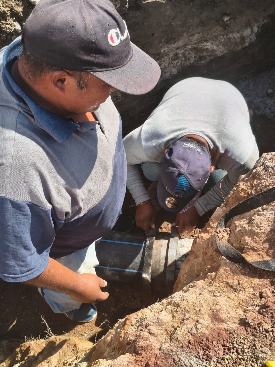 Ecatepec rompe con años de huachicoleo de agua / Foto especial.