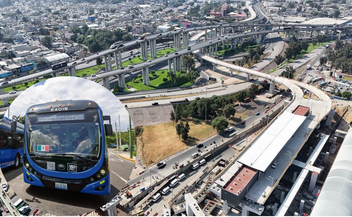 La obra mejorar la movilidad de aproximadamente 200 mil personas de los municipios de Los Reyes, Valle de Chalco, Ixtapaluca y Chalco. Foto: Especial