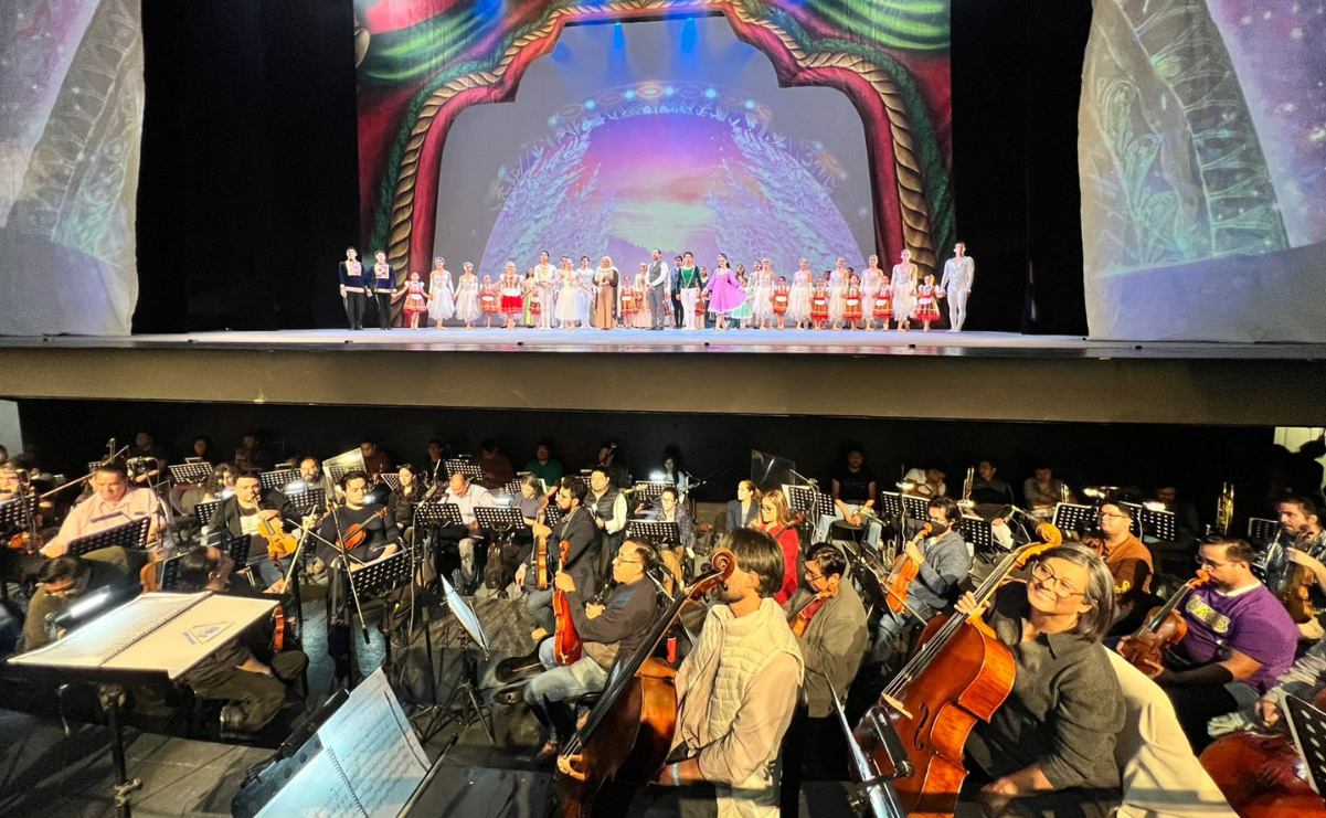 La Orquesta Filarmónica de Toluca, bajo la dirección de Gerardo Urbán, será la encargada de llevar a cabo la producción de El Cascanueces y el Rey Ratón / Foto: Alejandra Santillán