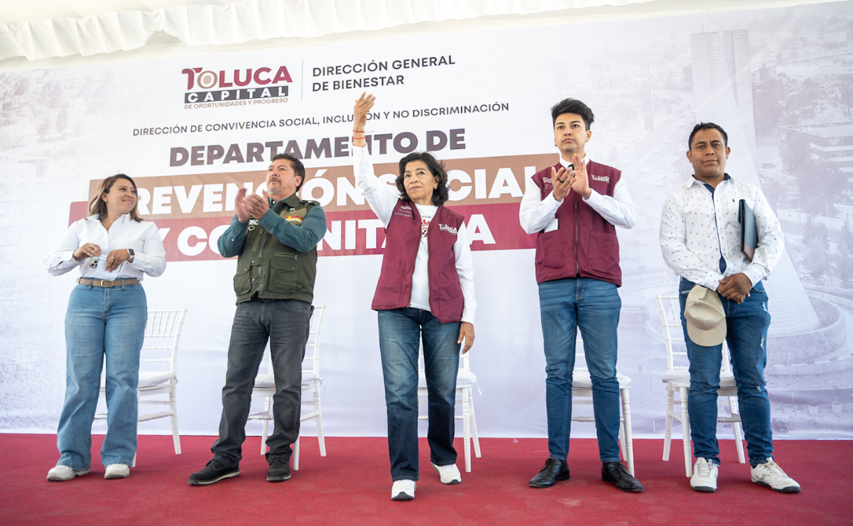 La unión de la comunidad y el Ayuntamiento de Toluca hizo posible la recuperación de este importante espacio público en Cerrillo Vista Hermosa. Foto: Especial