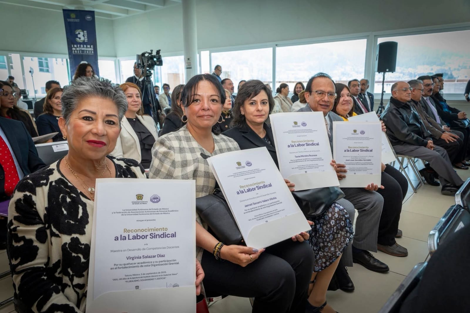 Entregaron reconocimientos a la Labor Sindical / Foto Especial