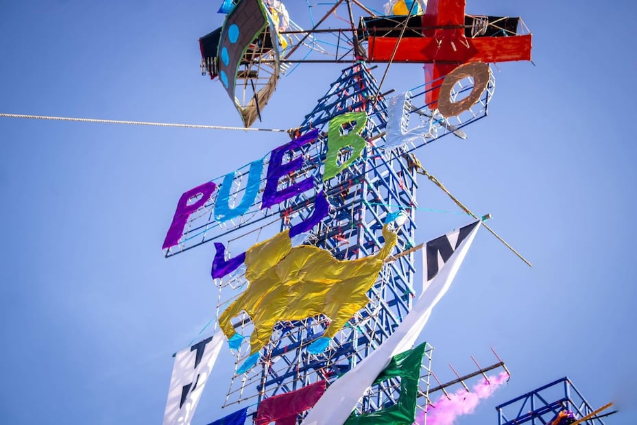 El alcalde Sergio Luna Cortés anunció que parte de la recaudación se destinará a la compra total de los terrenos de la feria en San Antonio Xahuento. Foto Especial