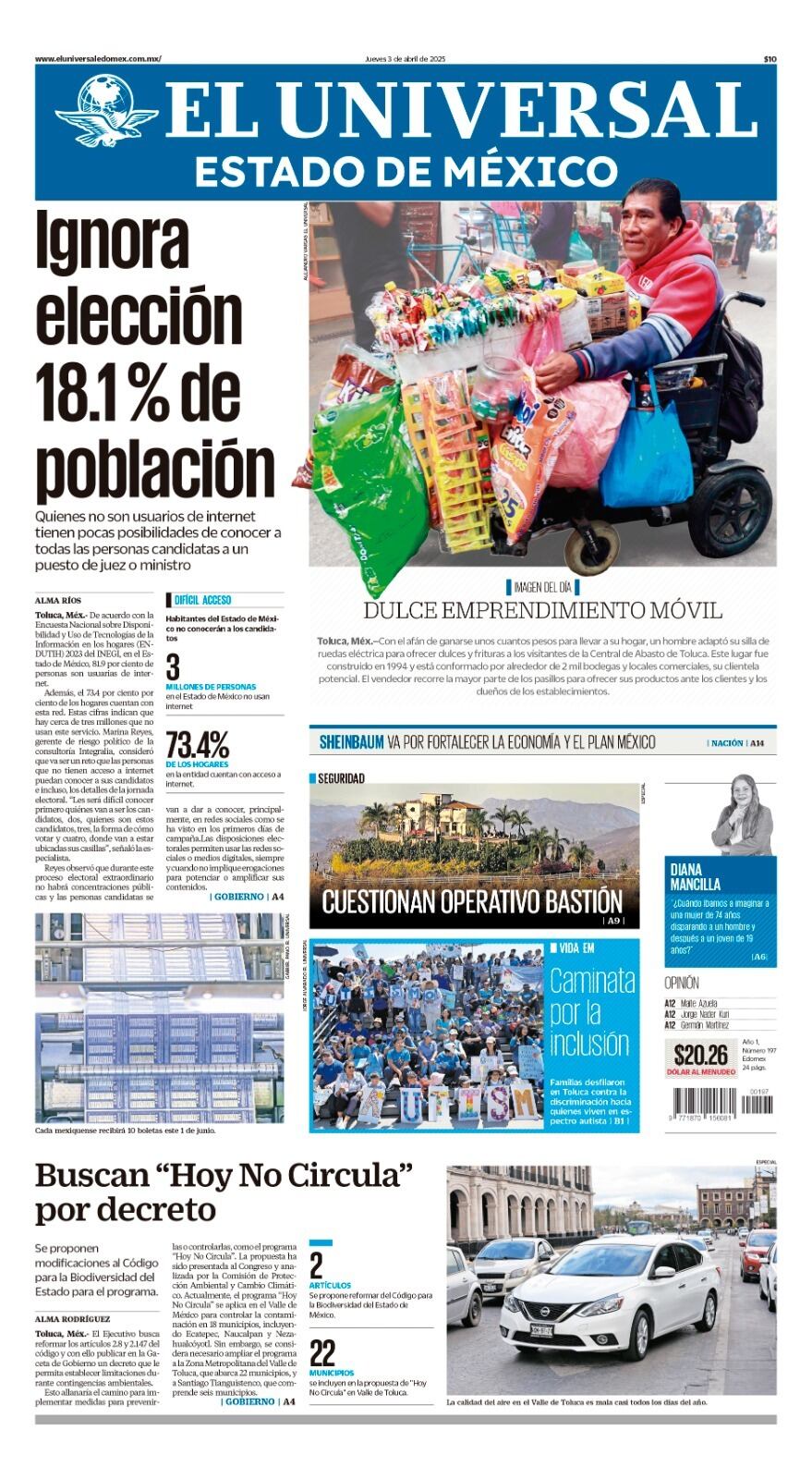 Portada Edomex 3 de abril 2025
