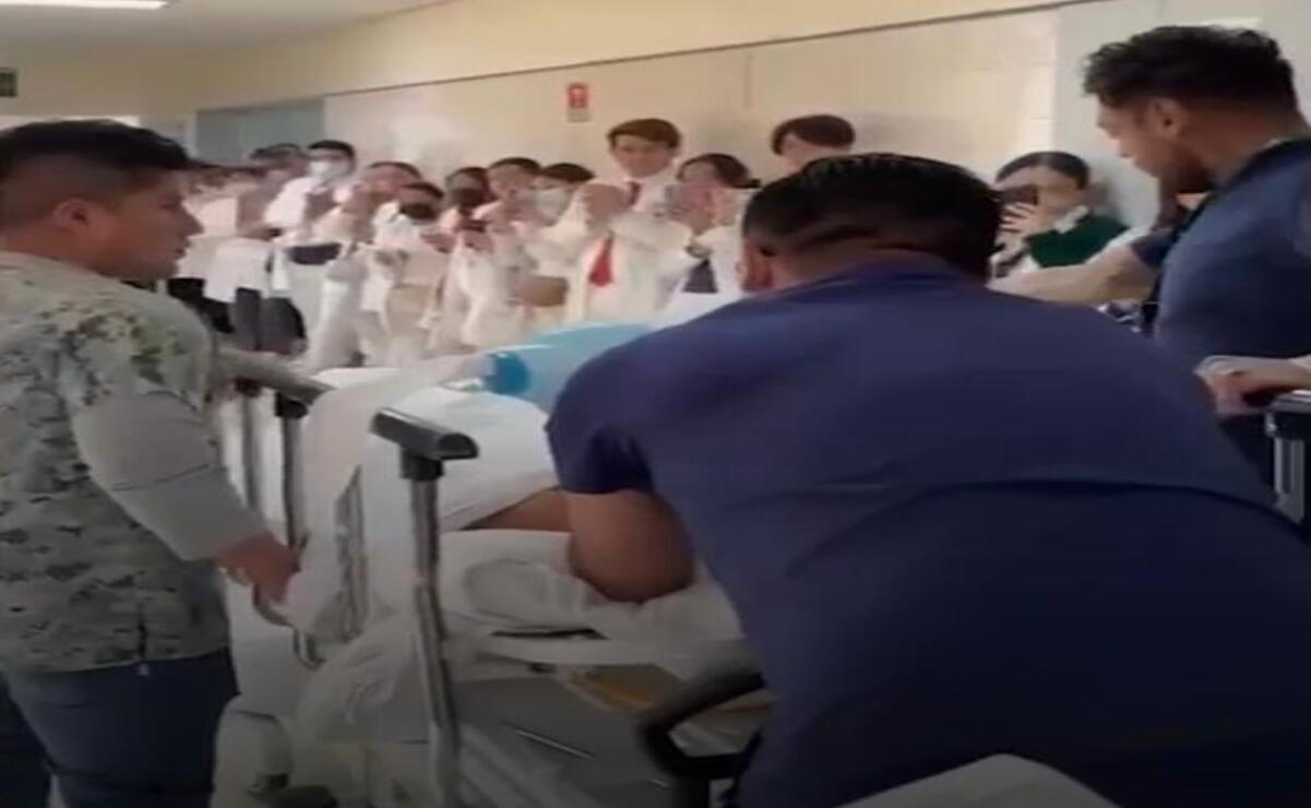 El procedimiento de donación se realizó en el Hospital General Regional  No. 196 del IMSS / Foto: Especial