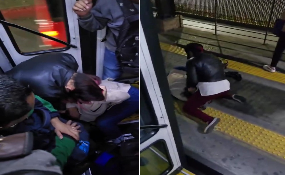 Video: Dos mujeres protagonizan pelea en unidad de la Línea 3 del Mexibús