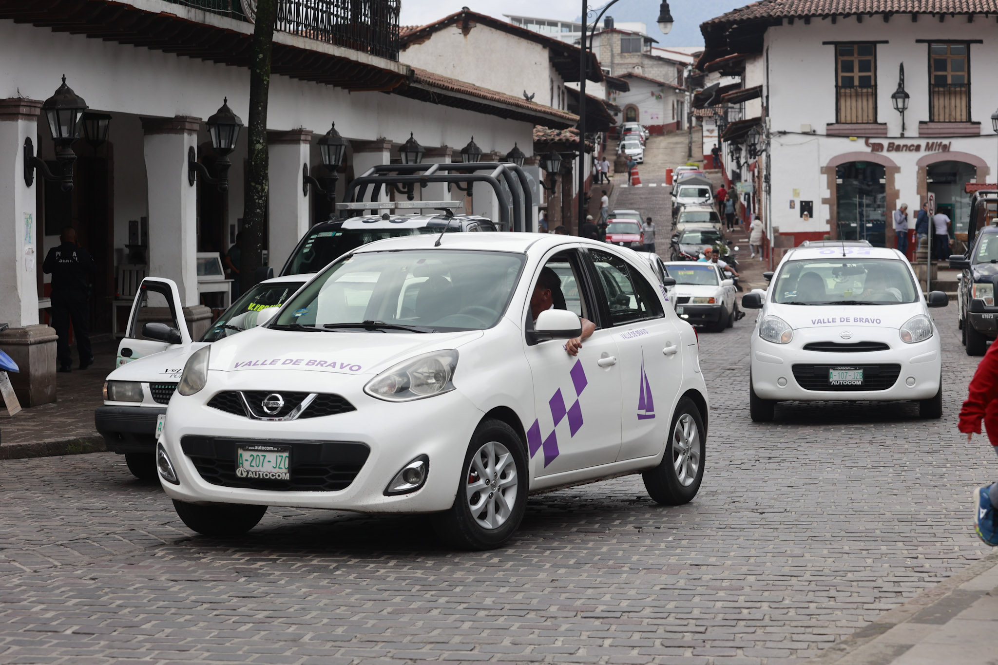 Actualmente se calcula que en el Valle de Toluca prestan servicio un total de 25 mil taxis incluyendo los colectivos. Foto: Alejandro Vargas / EL UNIVERSAL Edomex
