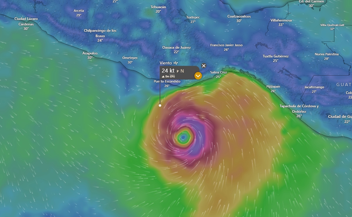 Alerta urgente: Huracán Erick alcanza la categoría 3, amenaza Oaxaca y Guerrero ¡Prepárate ya!