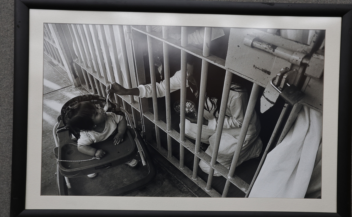 Uno de los temas que aborda la muestra es la maternidad de las reas / Foto Jorge Alvarado