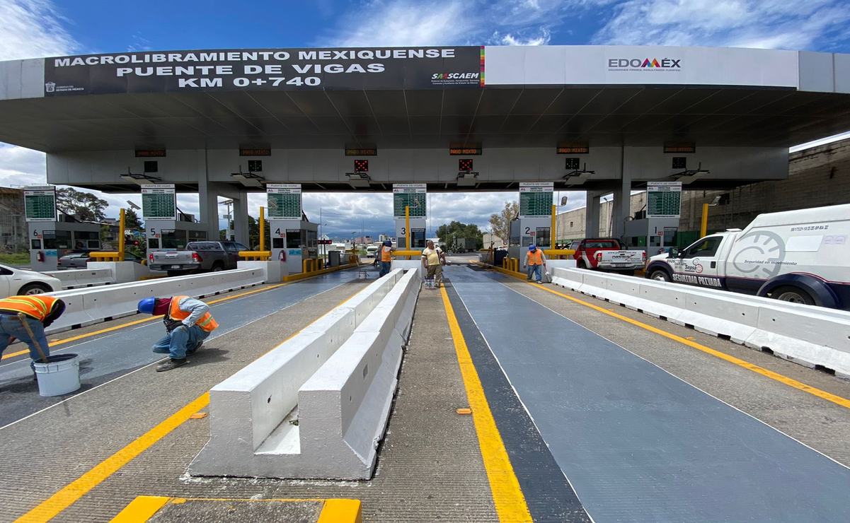 Macrolibramiento Mexiquense: Primer tramo programado para 13 semanas