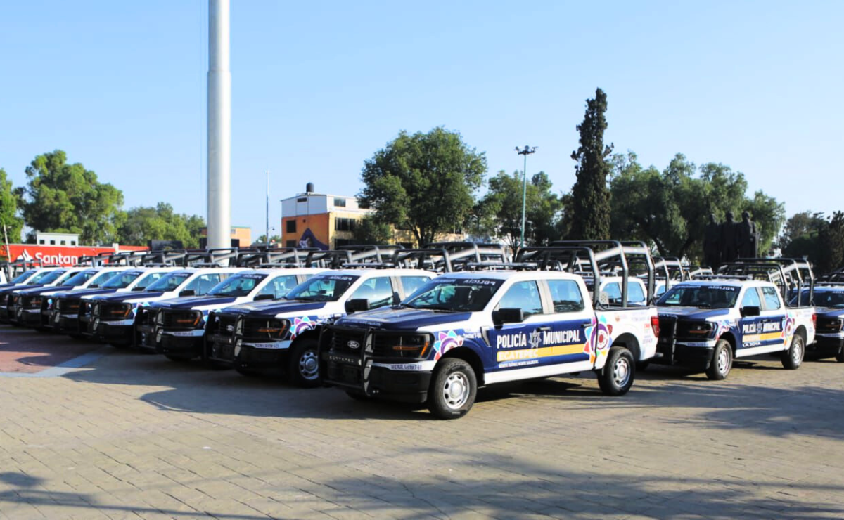 Ecatepec celebra el mínimo histórico en robo de vehículos, un logro resultado de la estrategia de seguridad implementada por el gobierno local. Foto: Especial