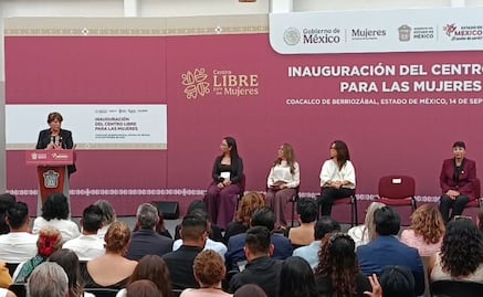 Delfina Gómez inaugura el Centro LIBRE 45 en Coacalco para proteger a las mujeres