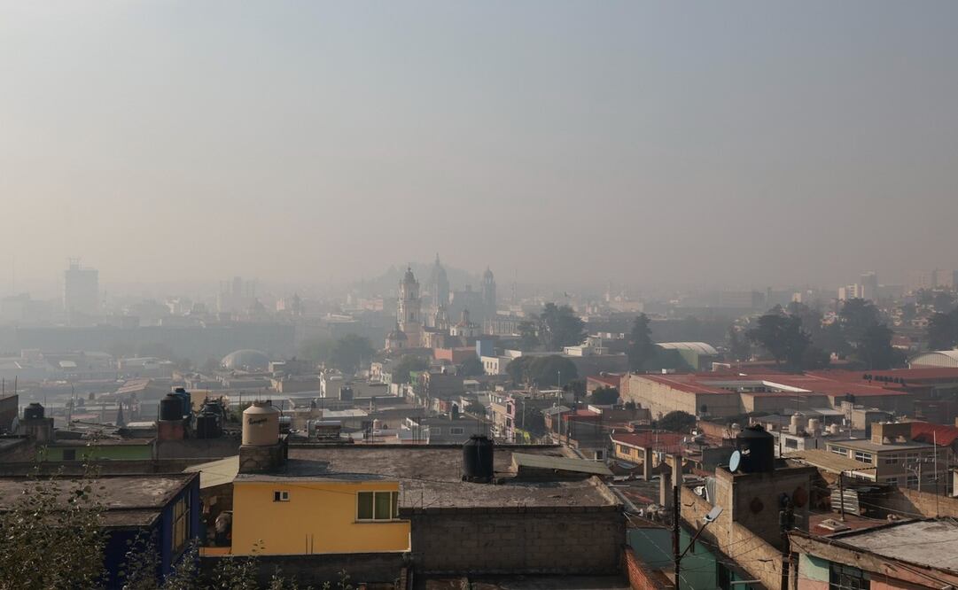 En el Valle de Toluca se registran concentraciones elevadas de PM10 entre el 20 y la madrugada del 21 de marzo / Foto Alejandro Vargas