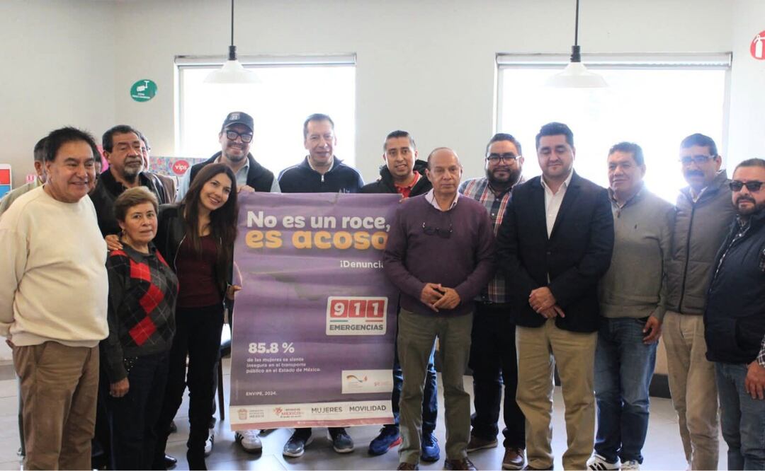 La campaña "Nos movemos seguras" busca erradicar el acoso en el transporte público, una realidad que sufre el 96% de las mujeres mexiquenses. Foto: Especial