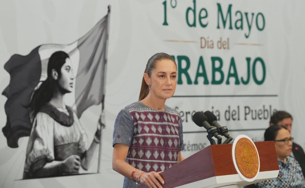 La presidenta Claudia Sheinbaum habló del costo actual de diésel durante la conferencia matutina. Foto. Especial