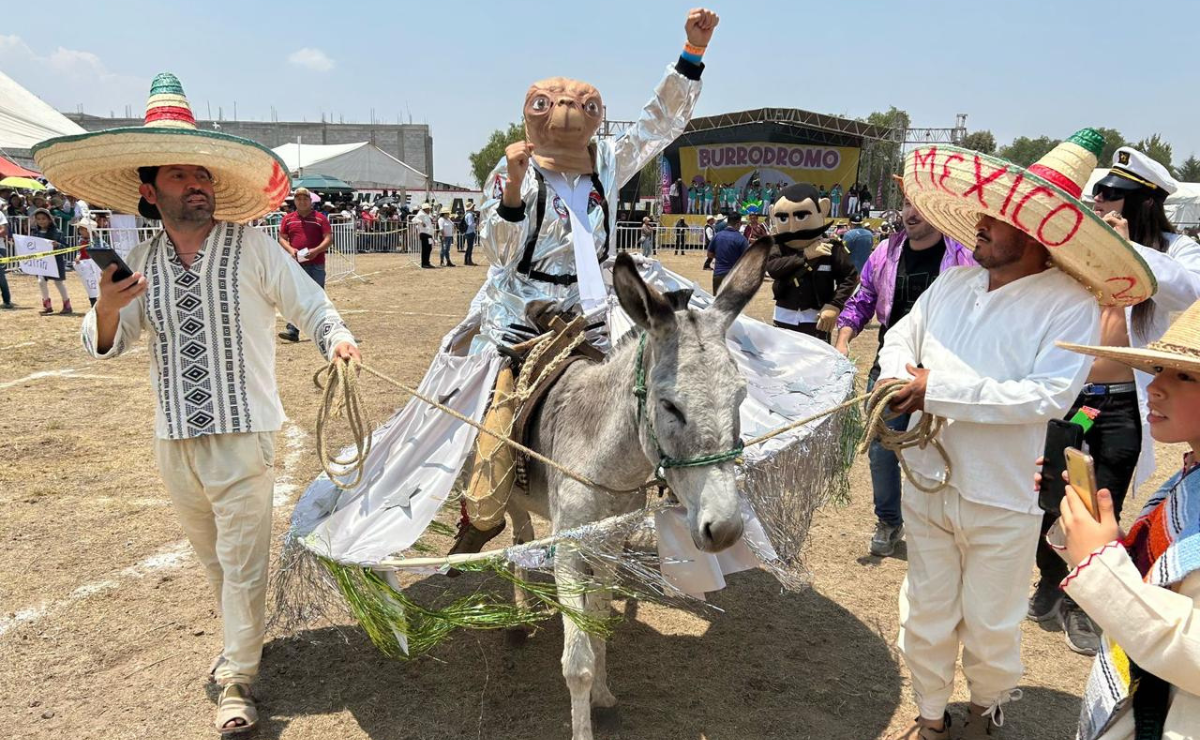 Miles se congregan en Otumba para rendir homenaje al burro en su feria anual. Foto: Emilio Fernández