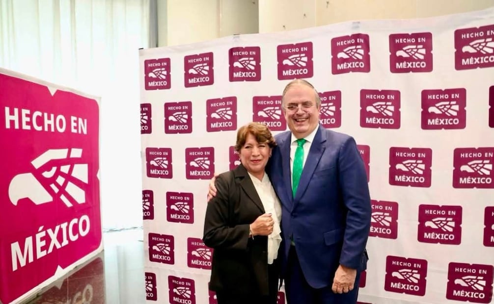 La presentación del esquema estuvo a cargo del secretario de Economía, Marcelo Ebrard, y la gobernadora Delfina Gómez. Foto Especial