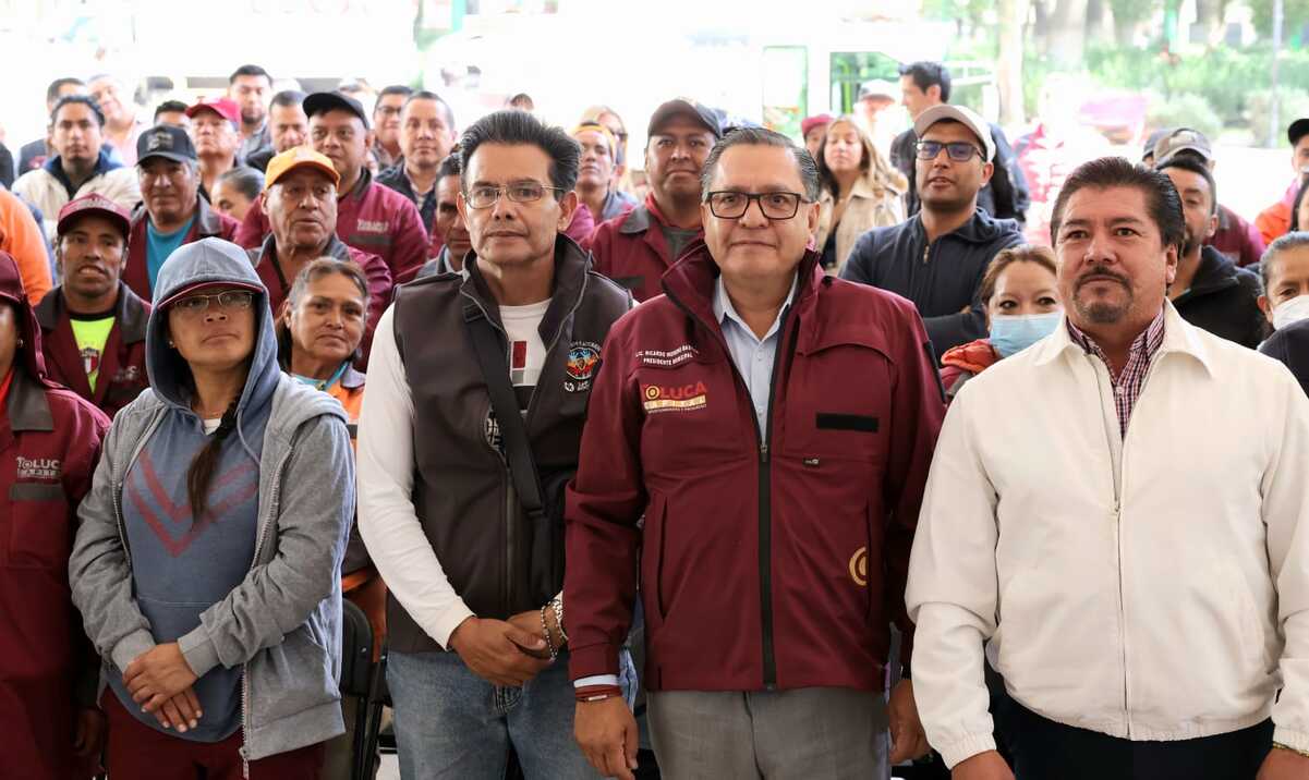Toluca equipa a su personal para calles más limpias