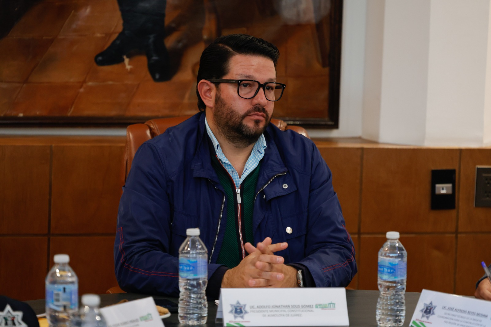 Adolfo Solís Gómez, alcalde de Almoloya de Juárez. Foto Especial