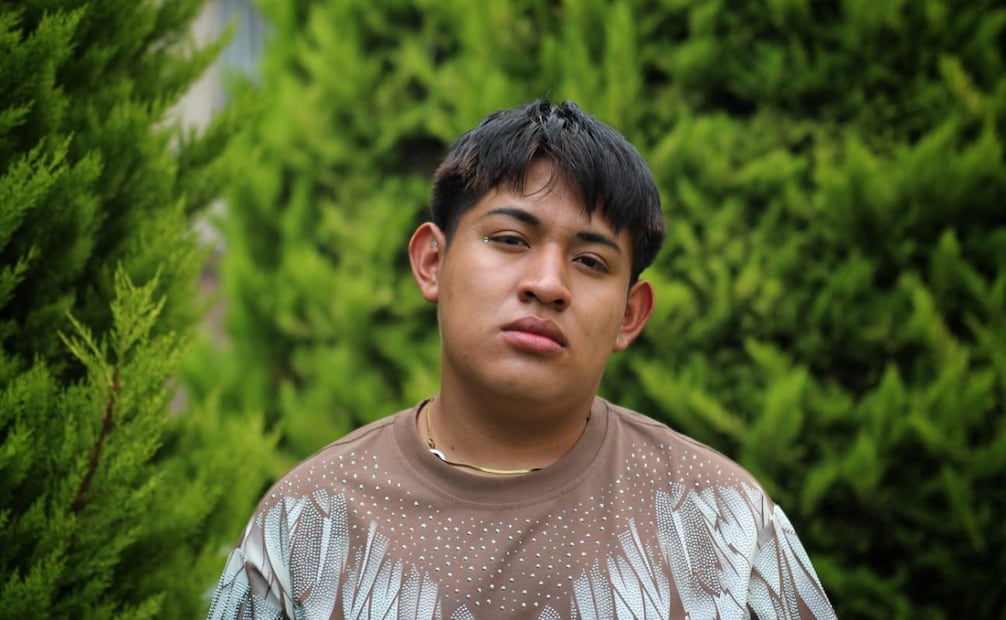 "A mis 13 años acabaron con mi proyecto de vida; hoy lucho por salvar el de otros niños": Asiel de la Rosa, sobreviviente y activista. Foto Brenda Martínez / El Universal