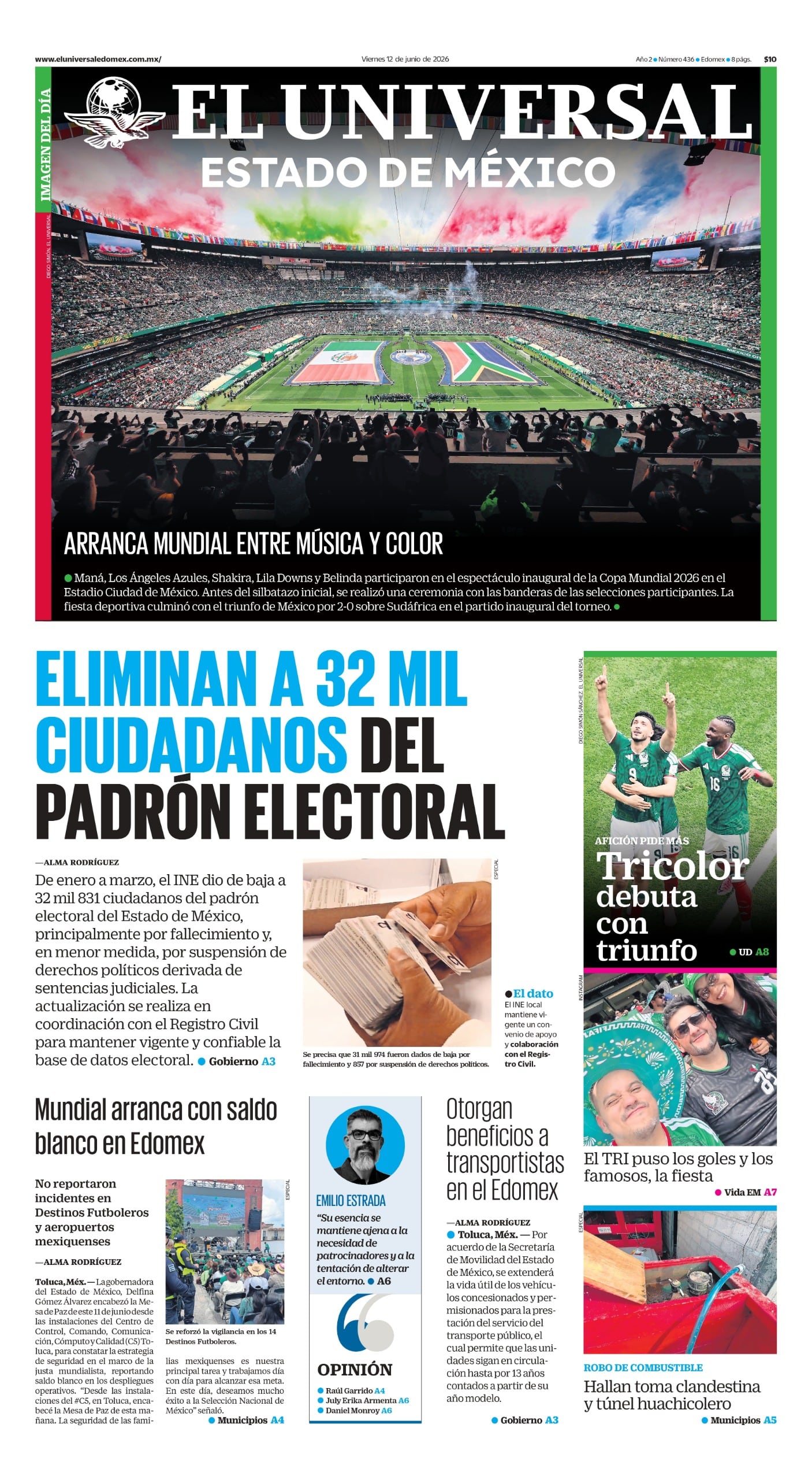 Portada 12 de junio de 2024